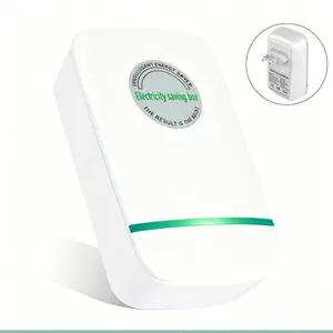 Smart Energy-Saving Plug, Universal Power Saver for Home and Office, Durable Voltage Stabilizer, Safe and Efficient Energy Conservation Device