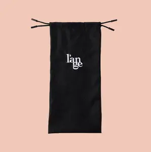 L'ANGE HAIR - Tool Bag Drawstring Pouch, Brush, Cotton, Space Saving Organizer