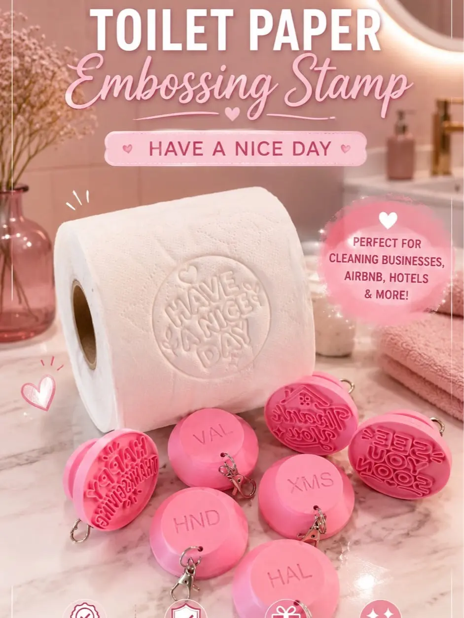 Toilet Paper Embossing Stamp – Give Every Bathroom a Professional Finishing Touch