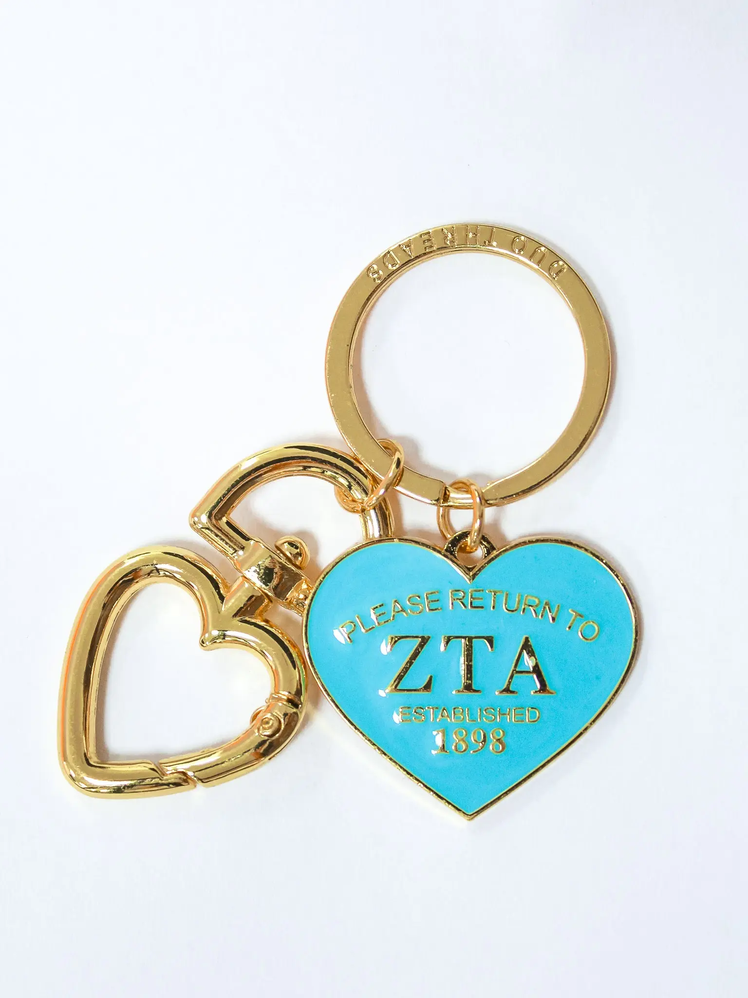 Zeta Tau Alpha Please Return Key Ring Zeta Tau Alpha Please Return Key Ring