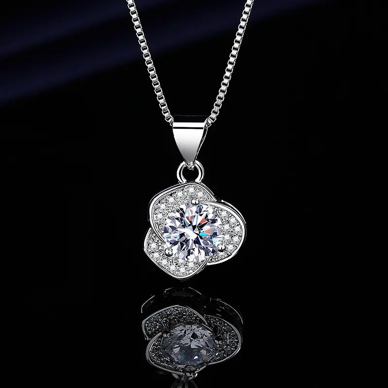 SKU:XL-146 | Moissanite Owl Necklace: Wisdom in Sparkle, Nightly Glow!