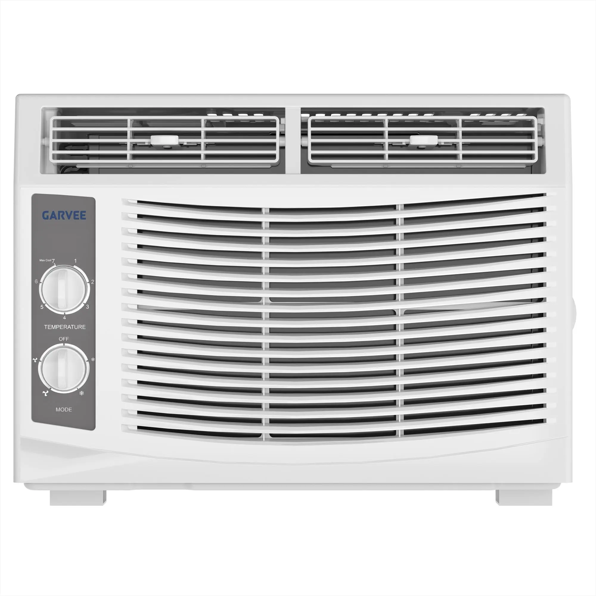 Garvee 5000 BTU Compact Window Air Conditioner Kit - Energy Star Certified, 24H Timer, Sleep Mode Quiet, 3 Speed Control, Water Self Evaporation, Auto Restart, Residential Indoor AC Unit, Cools Up to 150 Sq.ft., Fits 23-24 in Wide Small Spaces