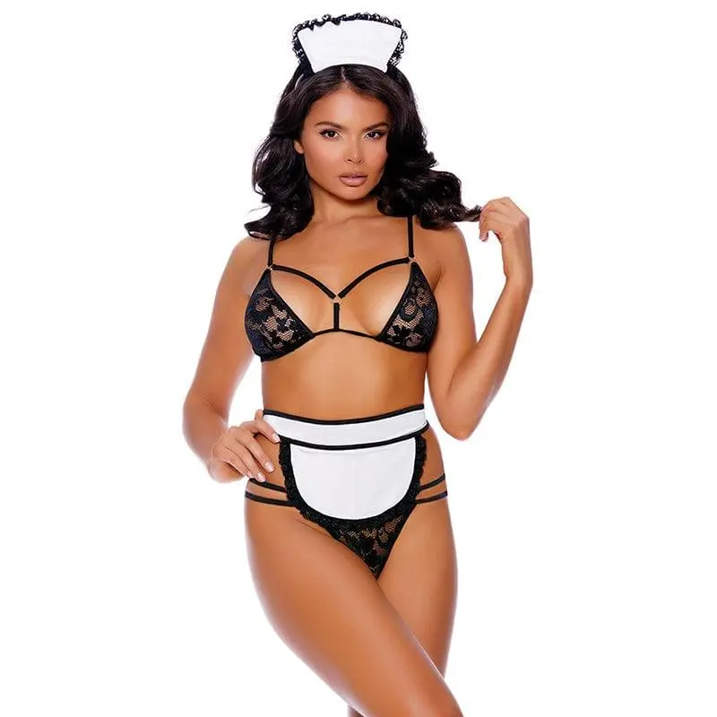 Sexy Bedroom Flirty Maid Costume
