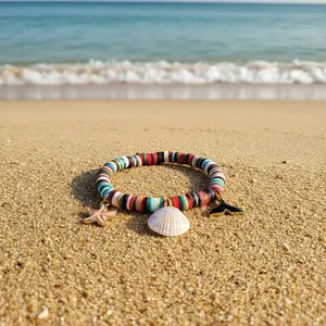 Ocean Charm Bead Bracelet
