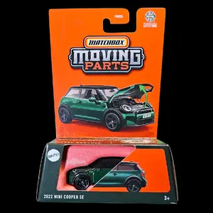 Matchbox 2022 MINI Cooper SE Green #38 Moving Parts 2025 Nissan GT-R Diecast Metal Car Diecast Collectible