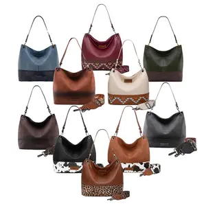 Wrangler Hobo Bag for Women Casual Shoulder Bag with Detachable Strap Wrangler Hobo Bag for Women Casual Shoulder Bag with Detachable Strap