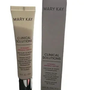 Mary Kay Clinical Solutions Dynamic Wrinkle Limiter Cream Facial Plant Extracts for Skin Repair No-Needle Alternative