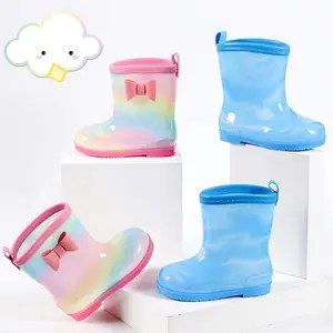 Toddler Barefoot rain boots- Wide Toe Box