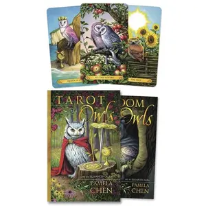 Tarot of the Owls Deck and Book Set — by Alba &amp; Chen Illustrated Owl Tarot