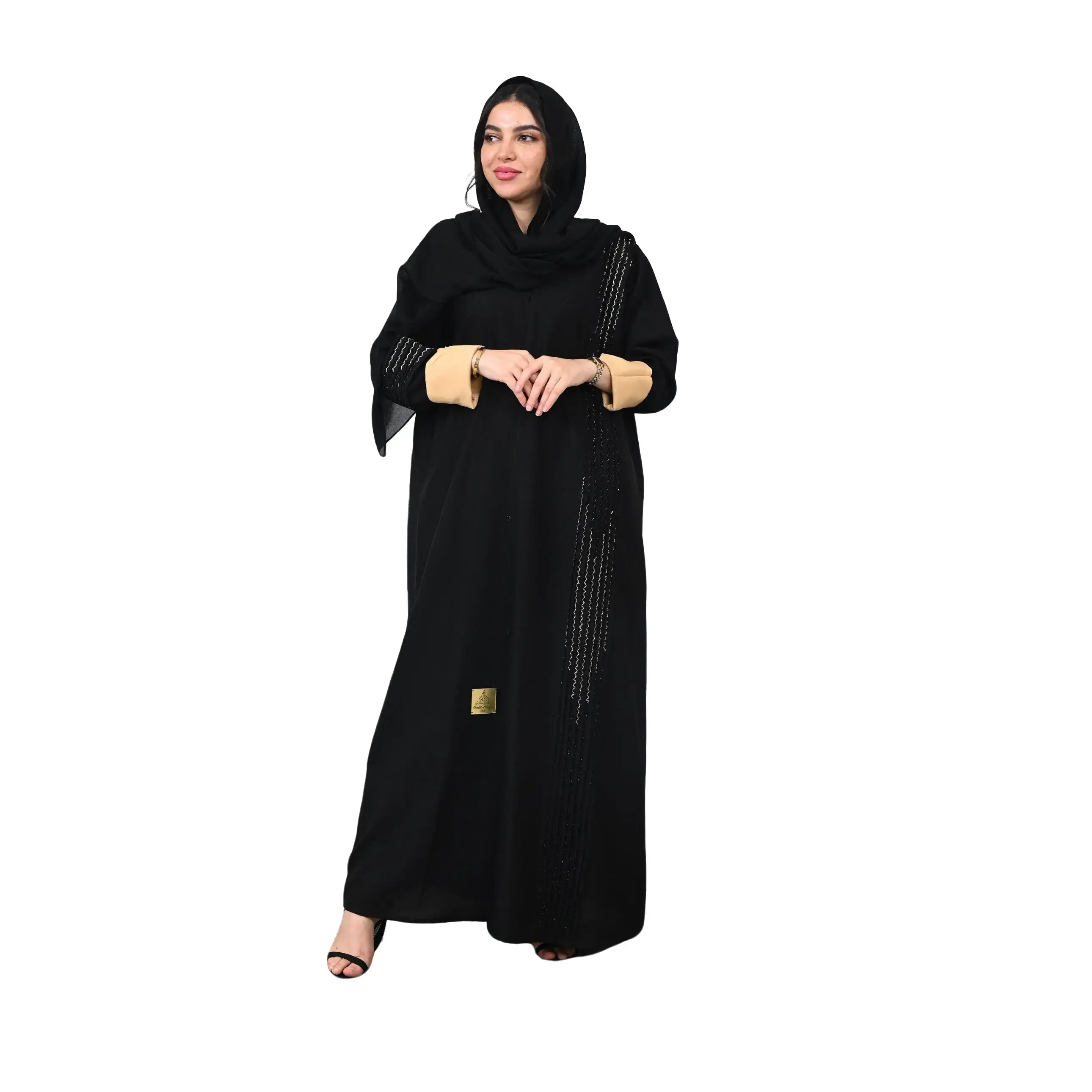 Gemmed Women's Abaya - Perfect for Muslim Women