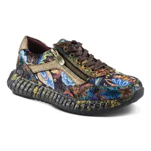 L'Artiste by Spring Step Leather Sneakers - Javana