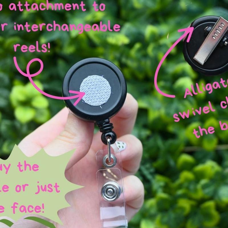 Uncrustable, badge reel, RN, CNA, MD, Teacher