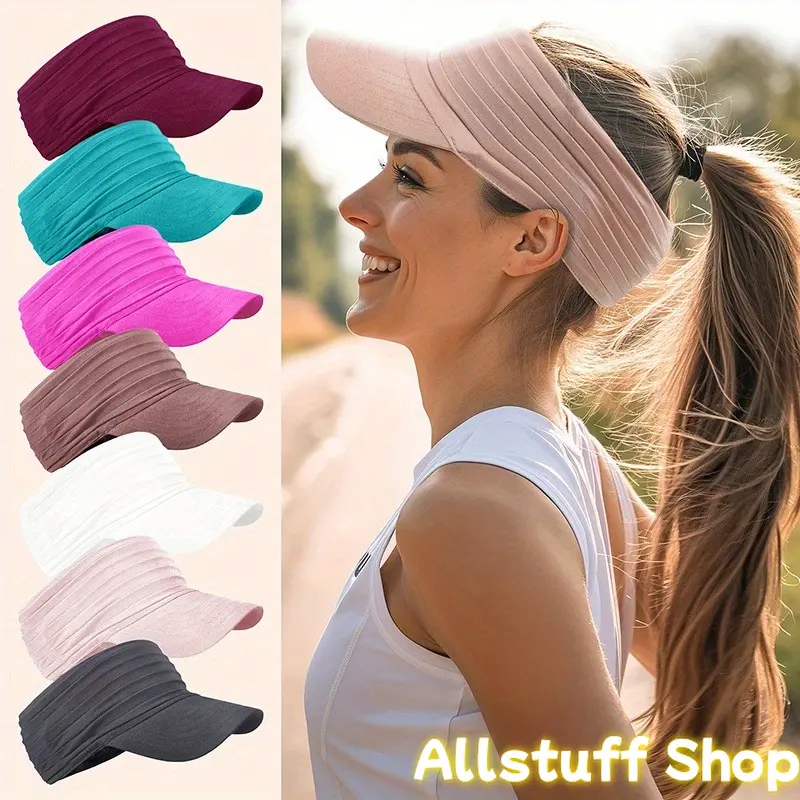 Quick-Dry Sports Empty Top Sun Hat Men Women Outdoor Running Athletic Cap Spring Summer Fashion Adult Sunshade Hat