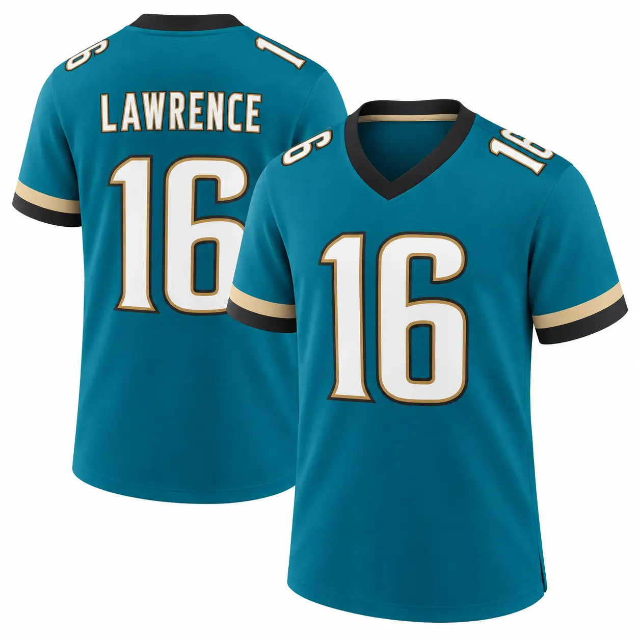 Lawrence 16 Football Jersey, Retro Game Day Inspired Athletic Shirt, Classic Number Print Sports Fan Apparel, Comfortable Unisex Casual Wear, Football Sunday Outfit and Gift for Him