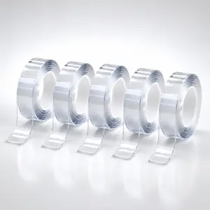 Double Sided Nano Mounting Tape, 2mm Thick Waterproof Adhesive Tape for Home, Office, Car & Wall Decor