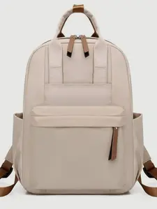 Nylon Lightweight Women's Backpack, Versatile Casual Travel Laptop Bag, School Bookbag, Handheld Shoulder Bag, All Seasons
