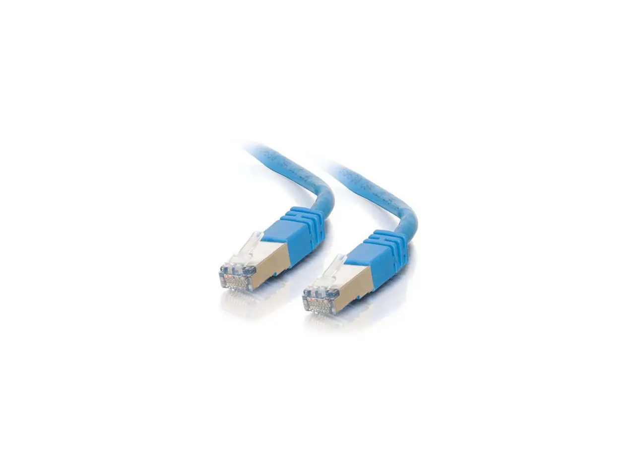 C2G 27256 Cat5e Cable - Snagless Shielded Ethernet Network Patch Cable, Blue (10 Feet, 3.04 Meters)