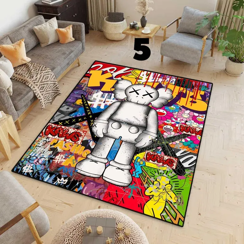 kaws supreme rug - TikTok Shop