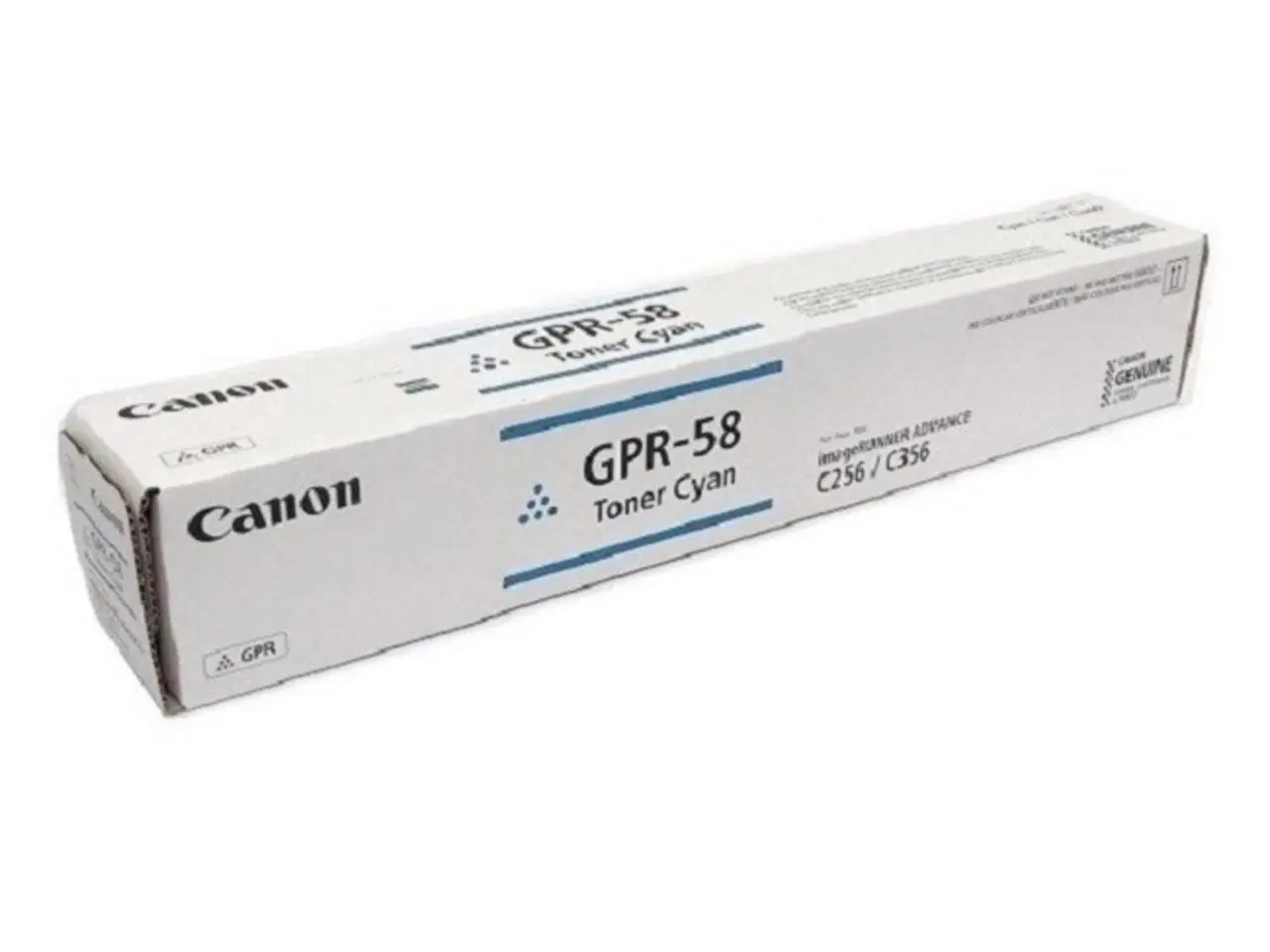 Canon GPR-58 Original Toner Cartridge - Cyan - Laser - 18000 Pages - 1 Each
