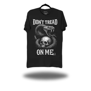 DON'T TREAD ON ME BLACK CLASSIC TEE
