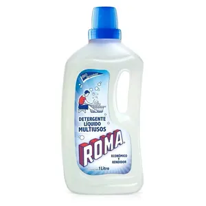 1 Roma Laundry Detergente Líquido - Tackles Tough Stains  ,Grime and grease Effortlessly but gentle on all Household surfaces