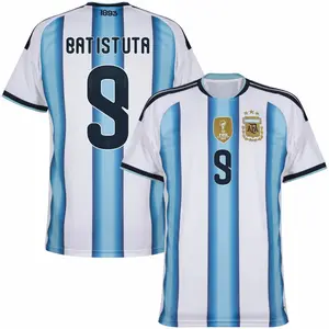 Argentina Batistuta 9 2026 Home Jersey Players , Batistuta 9 Blue And White Argentina Home Jersey