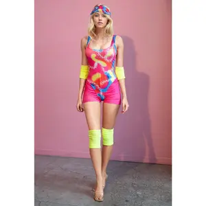 Plus Size Rad Roller Skating Costume