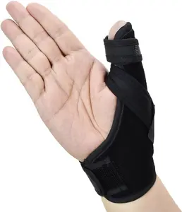 U.S. Solid Thumb Spica Splint – Lightweight, Breathable Thumb Brace for Arthritis & Soft Tissue Injuries, Fits Both Hands