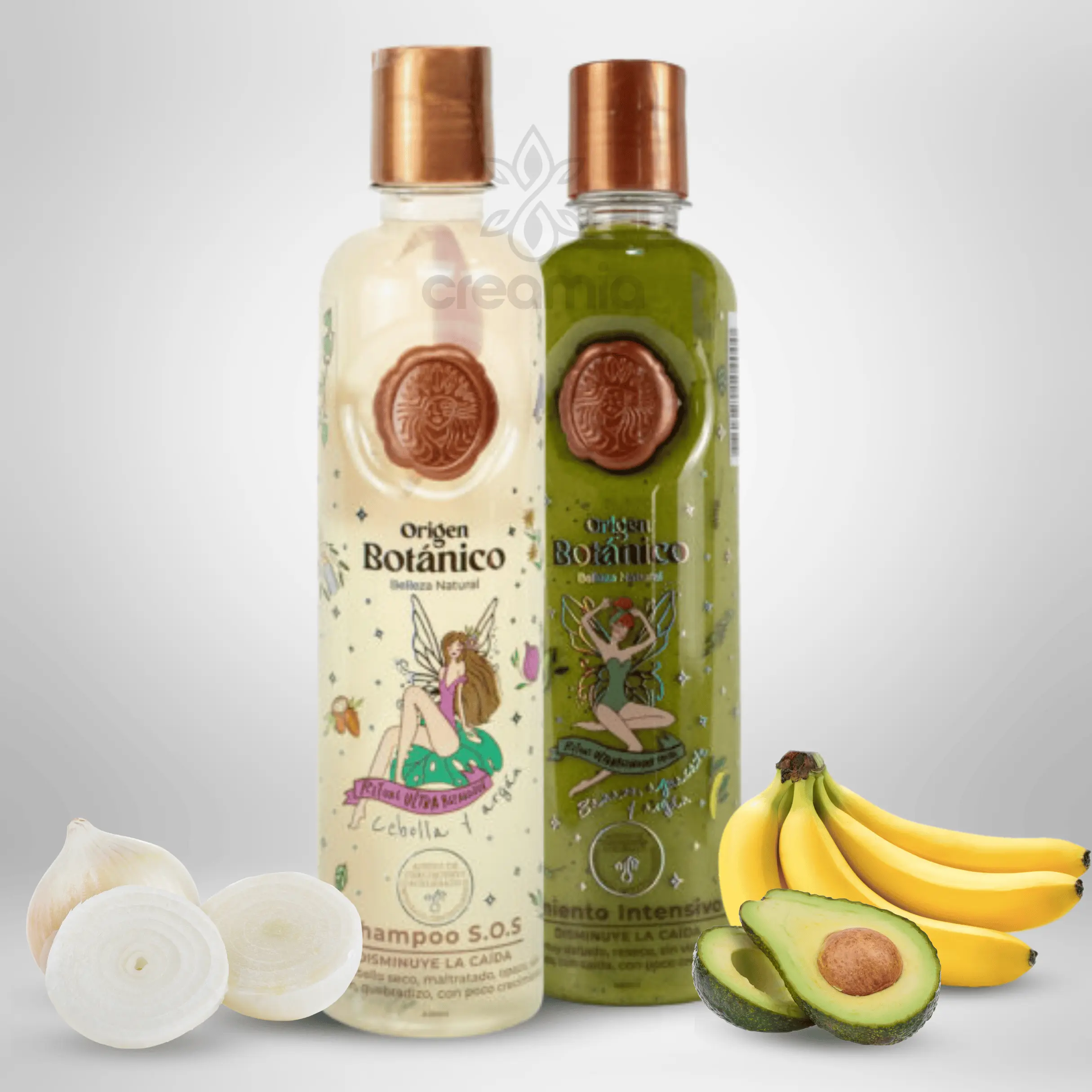 Ritual Botanico Duo Onion Shampoo and Avocado Plex Treatment for Dry and Dull Hair