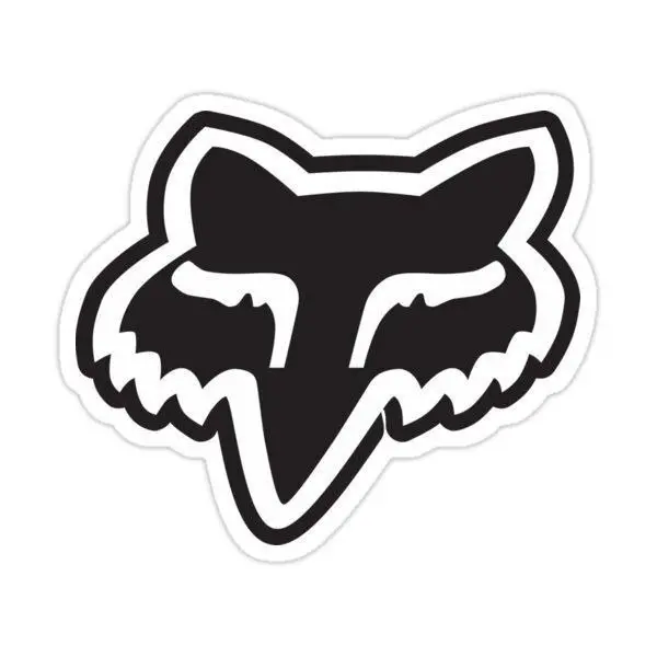 Racing Monster Sticker - Motocross Dirt Bike Decal for Helmets and Cars