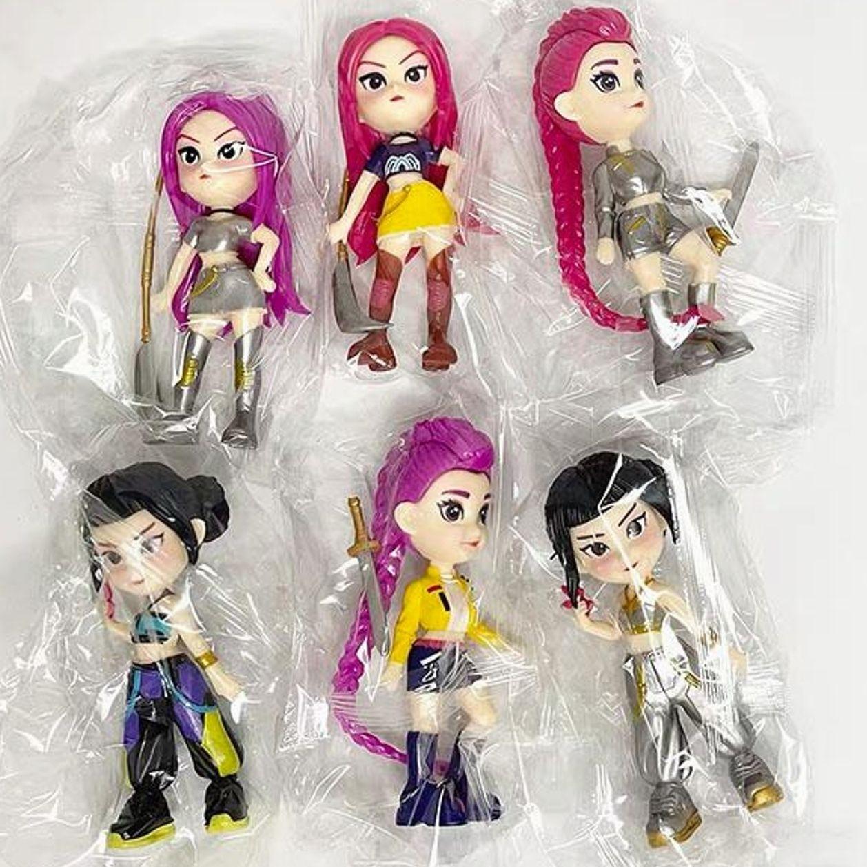 6-Piece Figurine Set（bagged） – Anime Model Toy Decorations, perfect for home collections and office desk display. An excellent gift choice for Christmas and New Year.