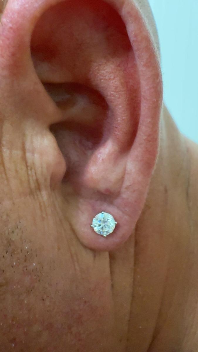 Item: Screw Back-Silver, 6.5mm(1ct*2)