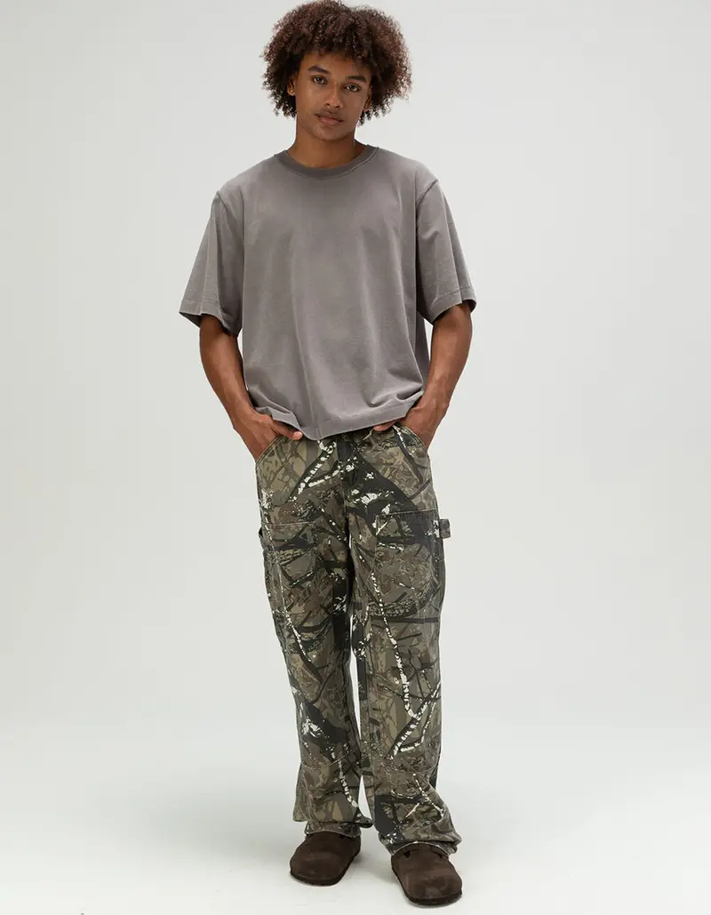 RSQ Mens Straight Camo Utility Pants