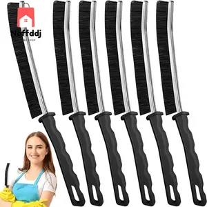 Crevice Cleaning Brush,New Multifunctional Cleaning Brush Tool, Bathroom Gap Brush, Home, Kitchen, Bathroom, Window, Vehicle, Faucets, Toilet,6Pcs No Brand