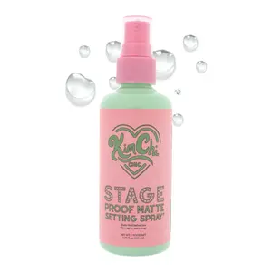 KIM CHI CHIC Stage Proof Matte Makeup Setting Spray - Viral Waterproof, Transfer Proof, Sweat Proof, 105ml Spray - Cosmetic