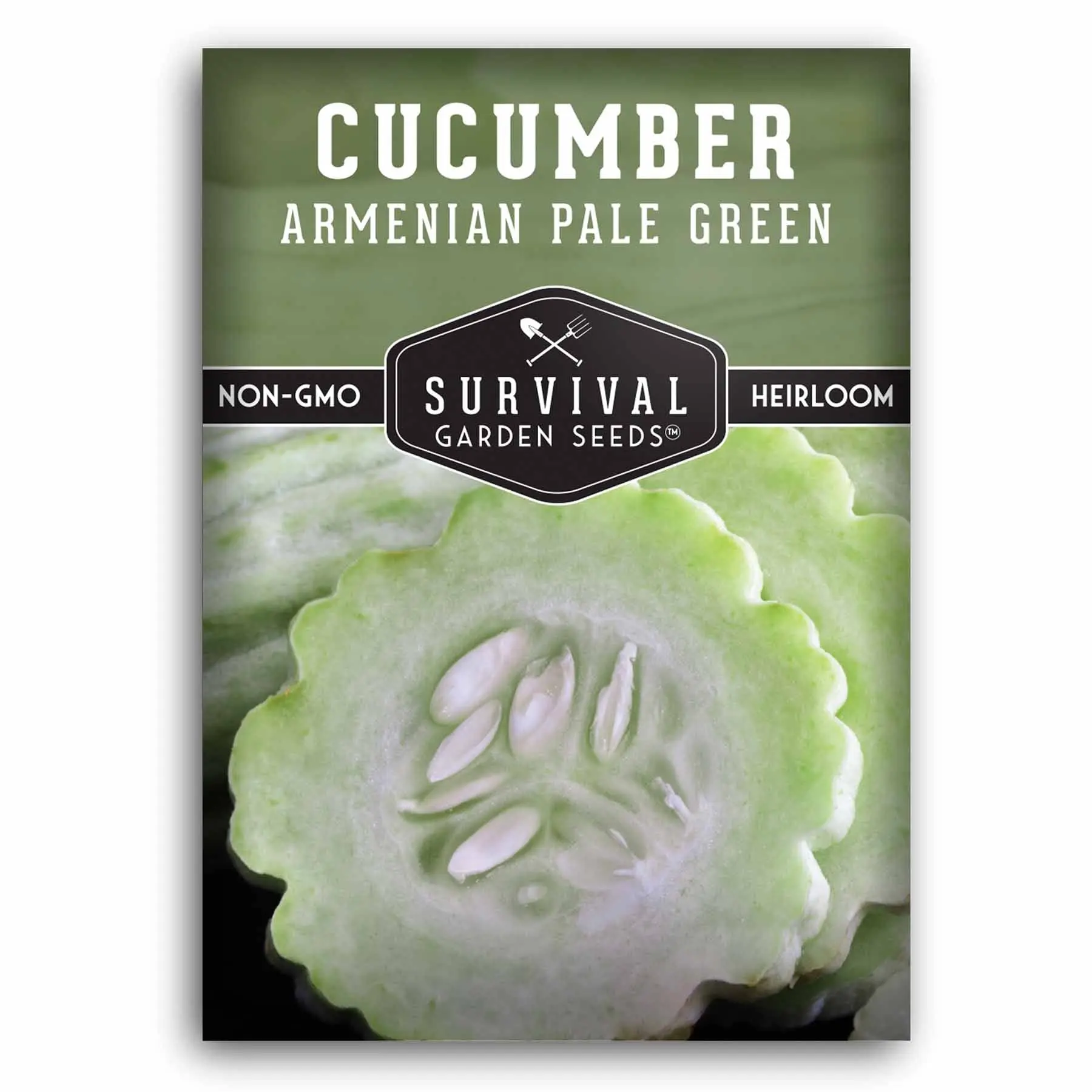 Armenian Pale Green Cucumber Seed Armenian Pale Green Cucumber Seed