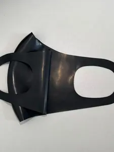 High Elasticity Latex Mask, Seamless One-Piece Design, No Holes Transparent Latex Face Cover, Comfortable and Durable