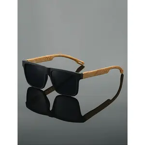 Men's Retro Square Sunglasses Trendy Vintage Fashion Shades UV Protection
