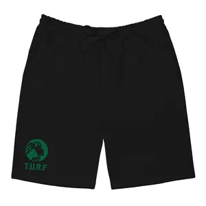T.U.R.F Embrodiered Men's fleece shorts