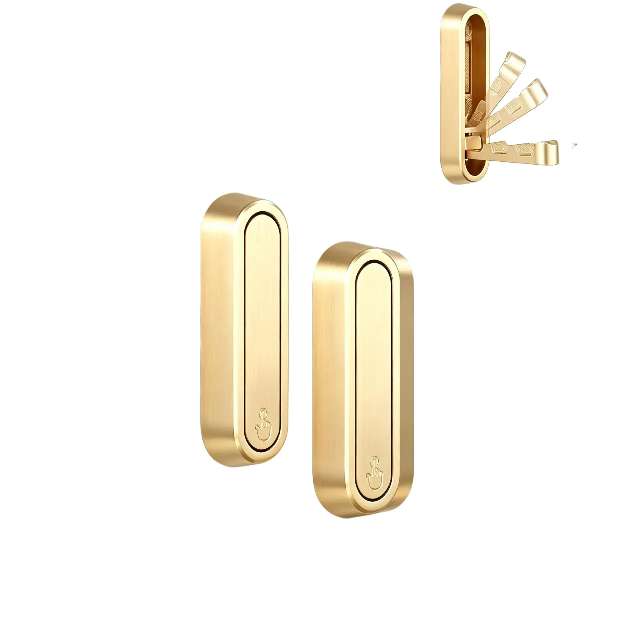 Hidden Foldable Adhesive Wall Hooks No Drill Damage Free Heavy Duty Coat Towel Hanging Hooks Renter Friendly Minimalist Apartment Space Saving Home Storage Hack Viral  Made Me Buy It Home Goods