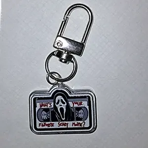Horror Movie Character Keychain, Multi-Functional Bag Clip & Cellphone Charm