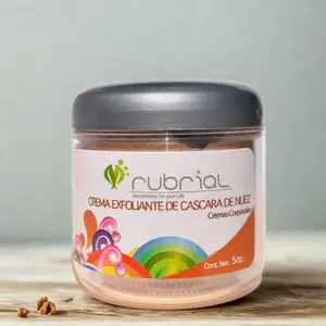 Crema Exfoliante de Cáscara de Nuez 180 grms