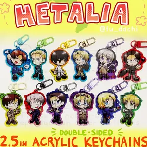 Hetalia Keychain Series