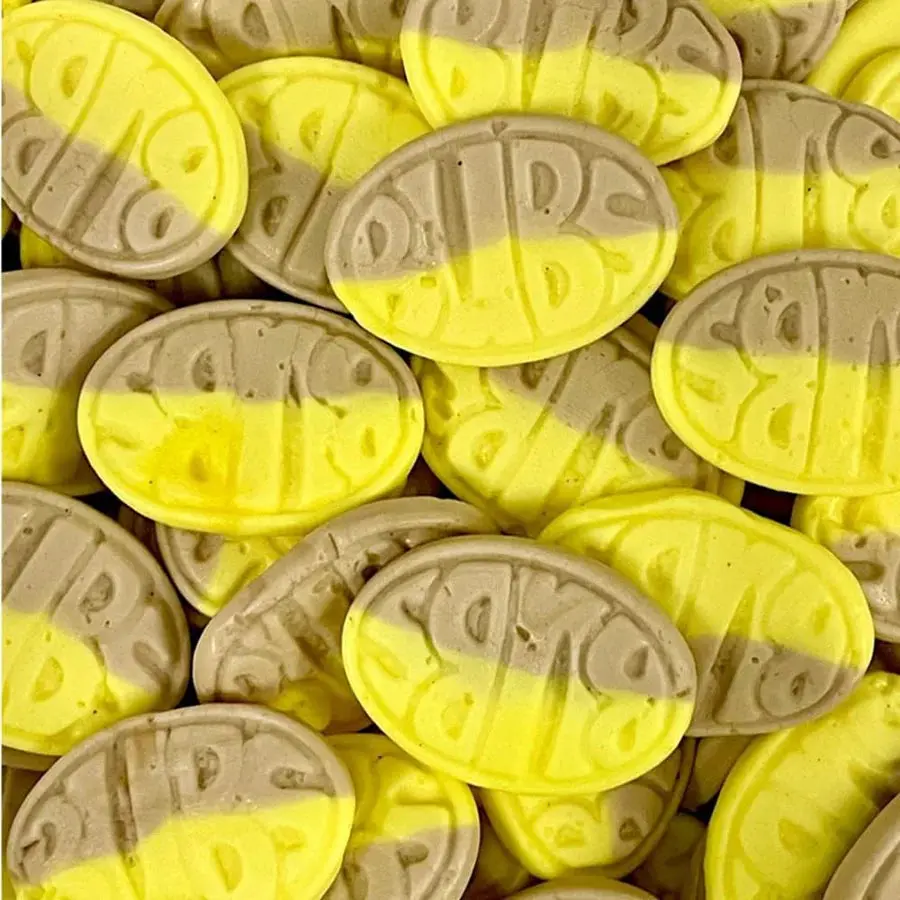 Bubs Banana Toffee Ovals 1/4lb Bag