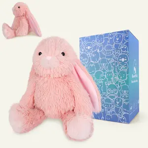 7" 1.57lb Lop-Eared Rabbit Plush Heat Patches, Heatable & Coolable Lavender Heating Pad For Period & Toddlers, Ideal Gifts