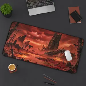 Elden Ring Mouse Pad – Dark Fantasy Desk Mat, RPG Gamer Gift