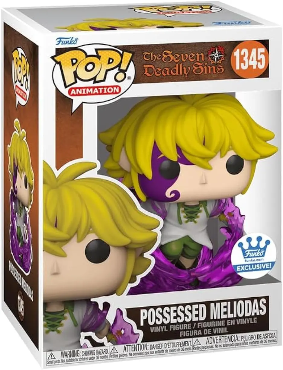 Funko Pop The Seven Deadly Sins Possessed Meliodas #1345