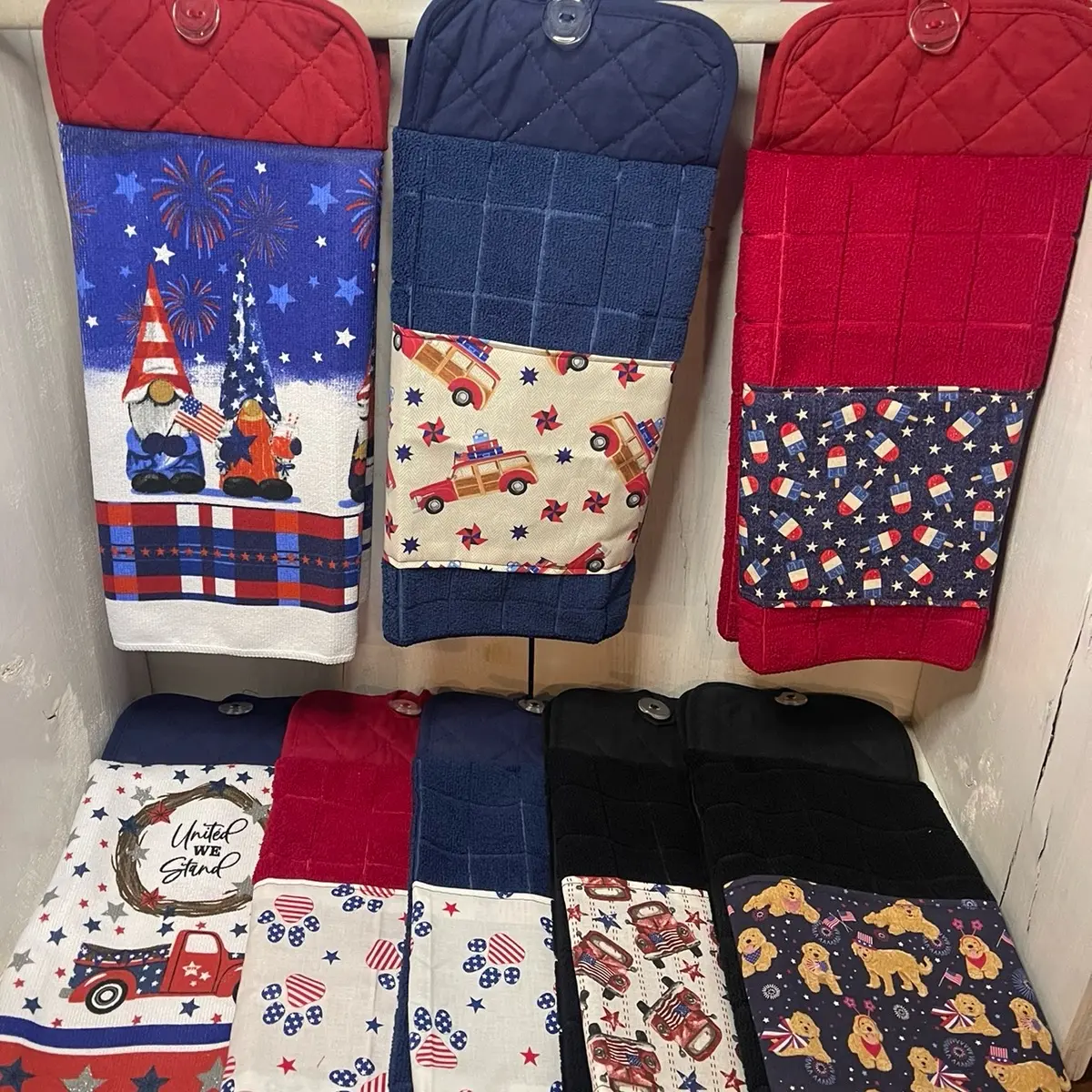 Patriotic kitchen towels Patriotic kitchen towels