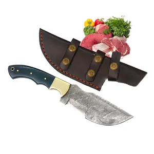 Viking Knives with Sheath Hand Forged Butcher for Meat Cutting Cooking Sharp Cleaver Chef and Outdoor Camping, BBQ Knife- Perfect Gift for him