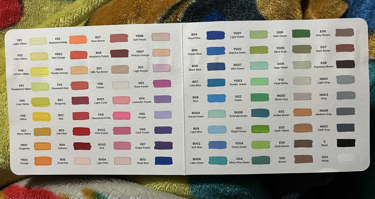 Item: 72 Colors (Upgraded)